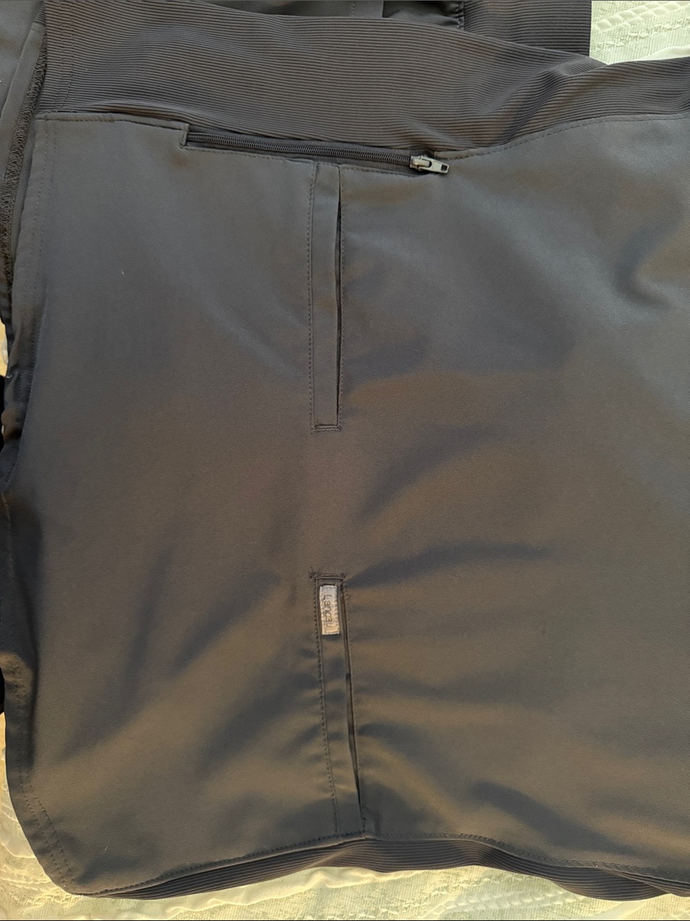 LANDAU Grey Women's V-Neck Scrub Top & Jogger Set - Picture 6 of 7